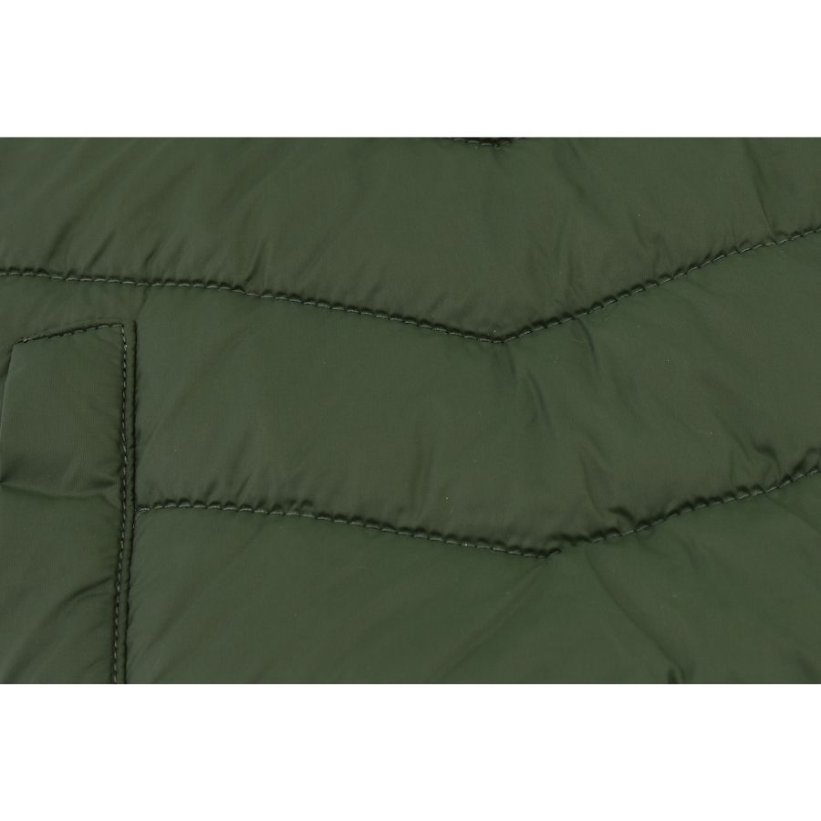 Outech parka puffe color verde con bolsillos para perros, , large image number null