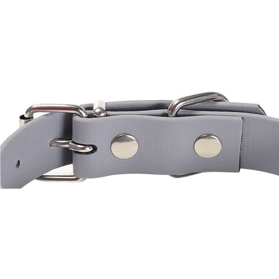 Collar gris lujoso para perros, , large image number null