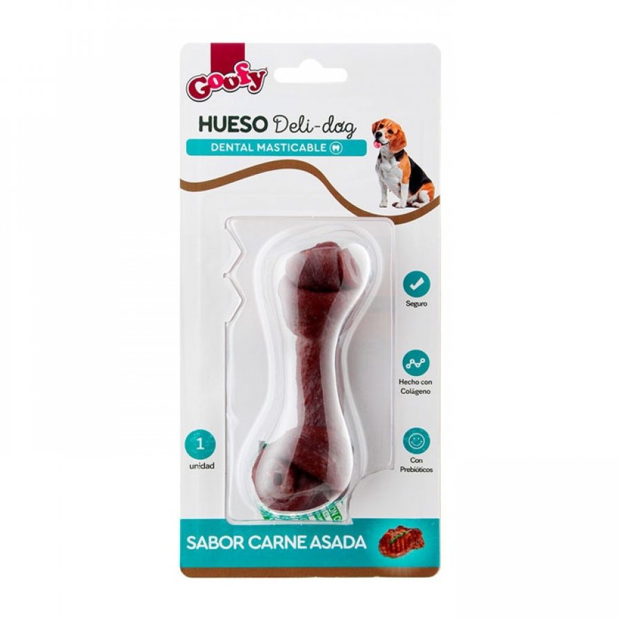 Goofy Hueso Delidog Masticable snack para perros