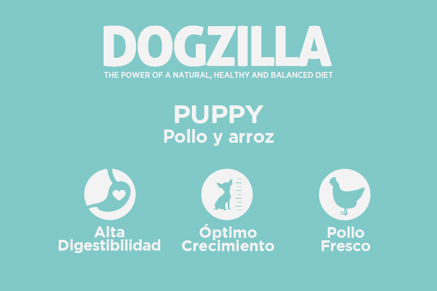 Dogzilla Puppy sabor pollo y arroz alimento seco para cachorros, , large image number null