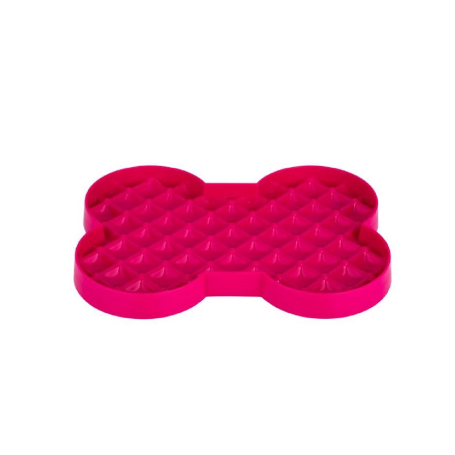 Lickimat plato interactivo slodog rosado