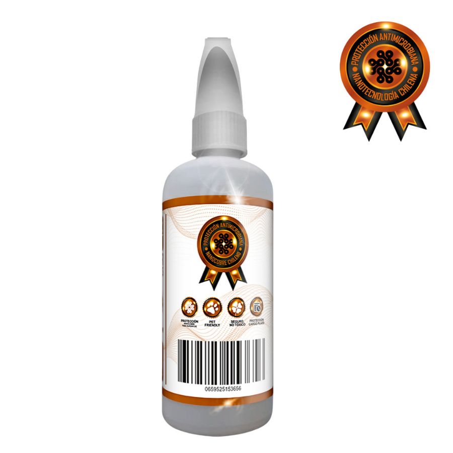 Removedor De Olores Y Orina Antimicrobiano Con Nano Cobre Para Gatos, , large image number null