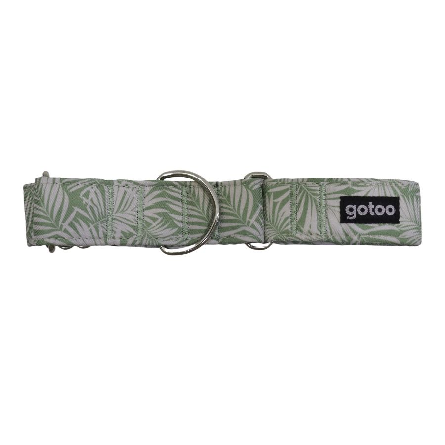 Collar de tela color caqui para perros, , large image number null
