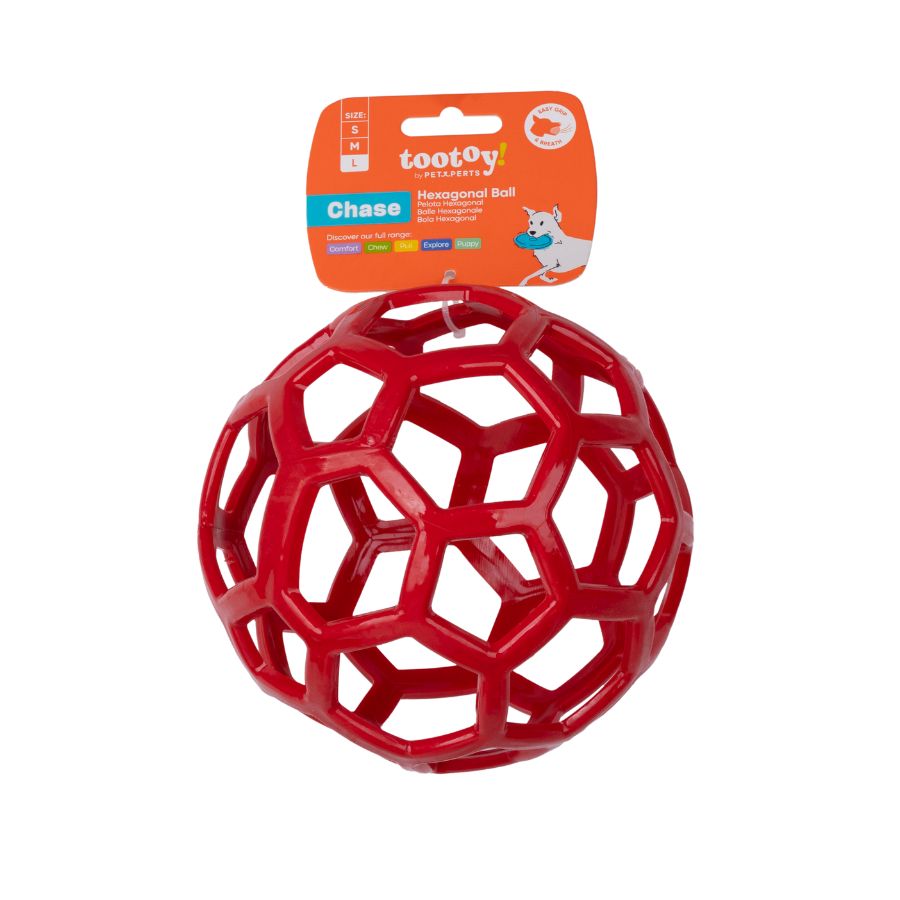 Tootoy! juguete pelota hexahole para perro, , large image number null