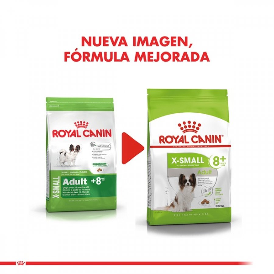 Royal canin alimento seco perro adulto x-Small adult 8+ 1KG, , large image number null