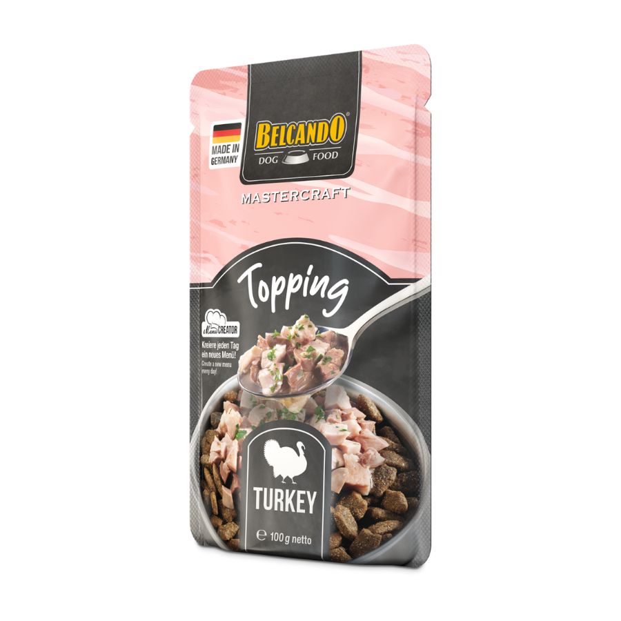 Belcando mastercraft topping pavo 100GR  alimento h&uacute;medo para perros, , large image number null