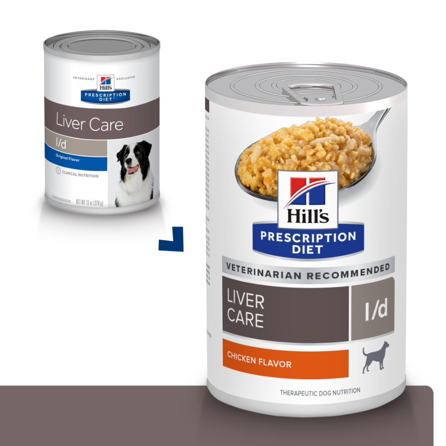 Hills Canine lata L/D Liver Care alimento húmedo para perros, , large image number null
