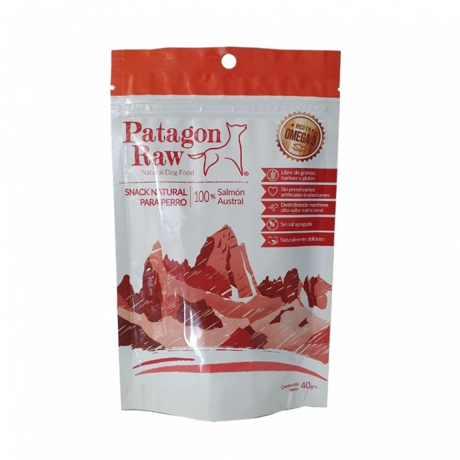 Patagon raw perro snack 100% salmon austral 40GR, , large image number null