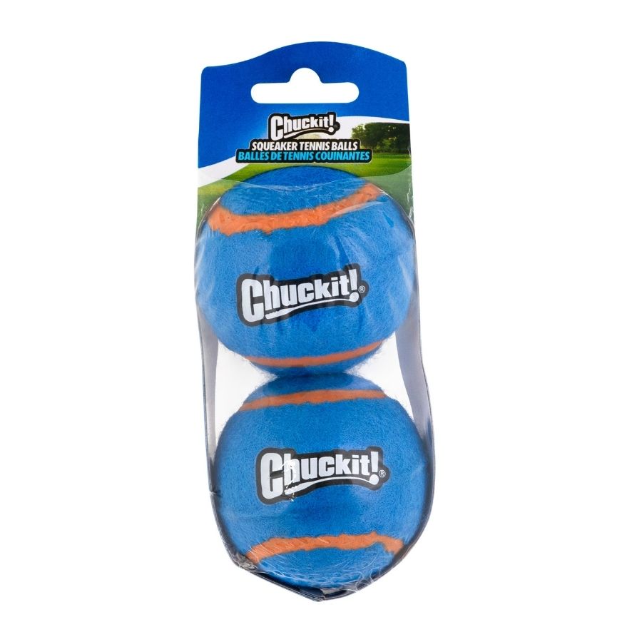 Ci squeaker tennis ball sm 2pk