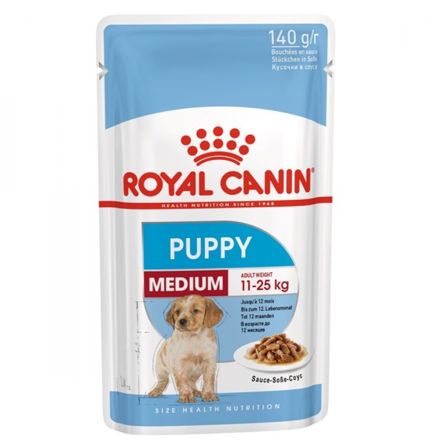 Royal Canin Medium Puppy alimento húmedo para perros 140Gr, , large image number null