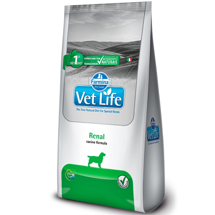 Vetlife Farmina Alimento Seco Medicado Renal Perro