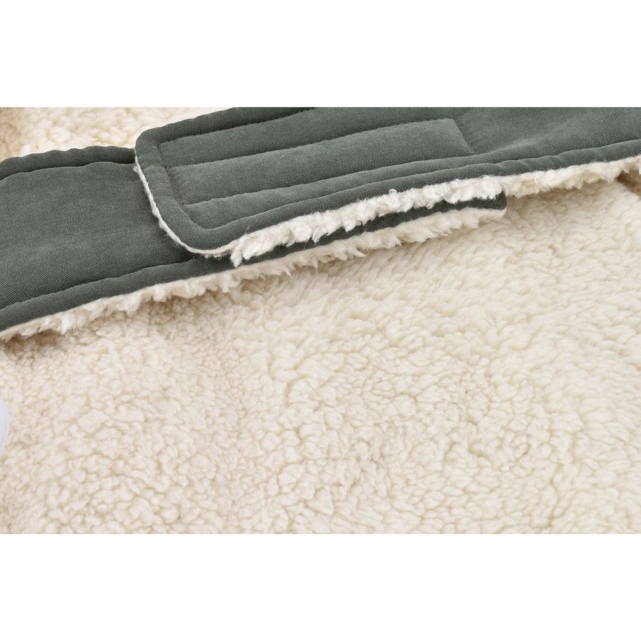 Outech abrigo trenca con borreguillo para perros, , large image number null