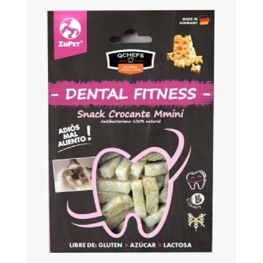 Qchefs dental crocante mmini gato (60 GR)