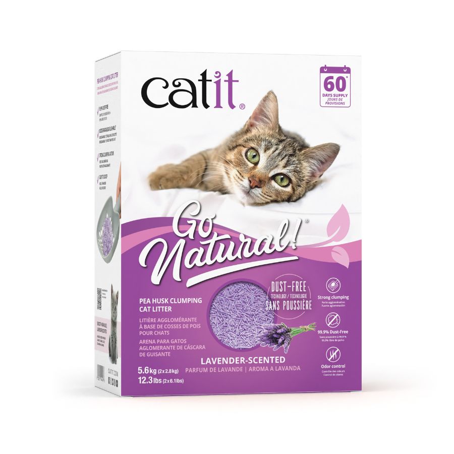 Catit go natural! Arena con olor a Lavanda 5.6 KG