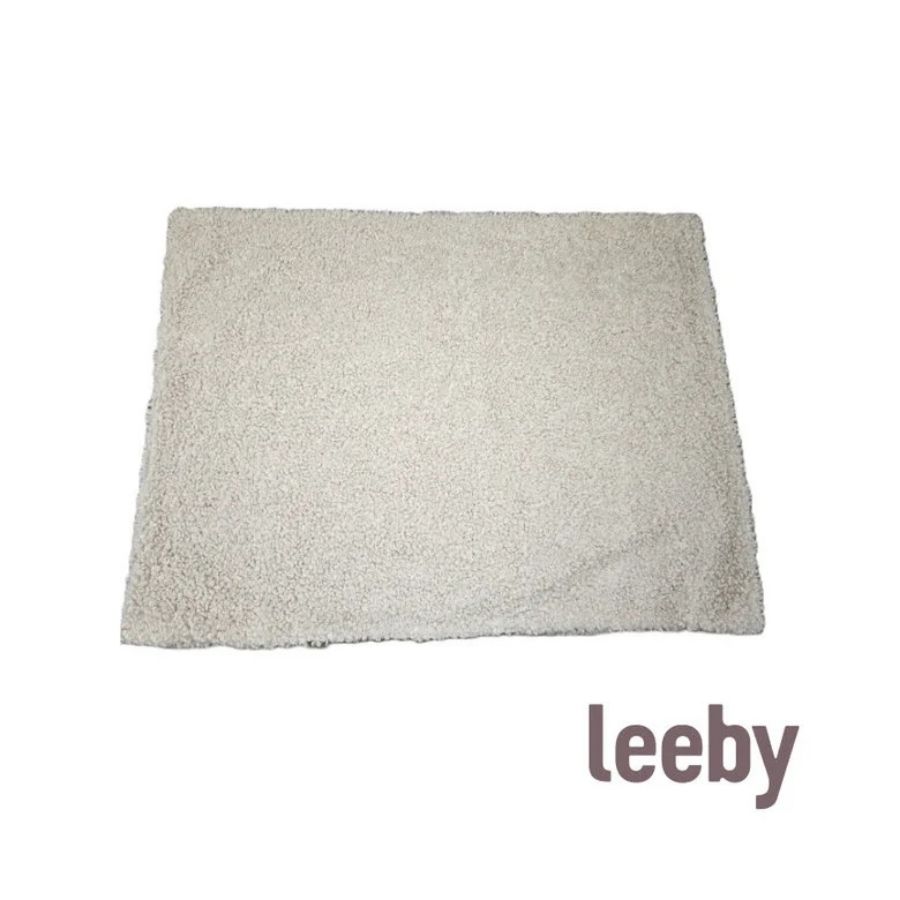 Leeby dog deluxe blanket natur boucle Talla M, , large image number null