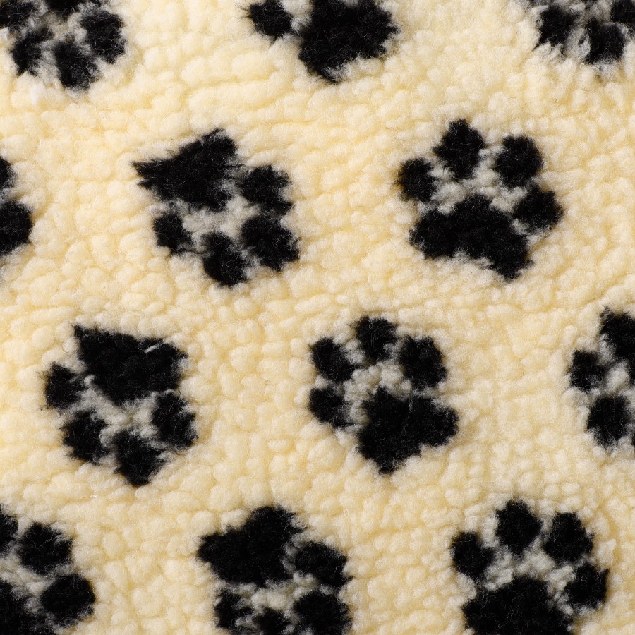 Leeby colchoneta estampada para perros con diseño de huellas, , large image number null