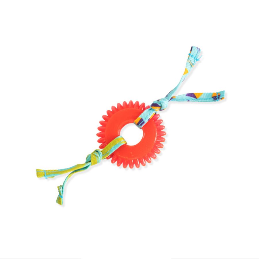 Rueda mordedora para gatos Petstages roja