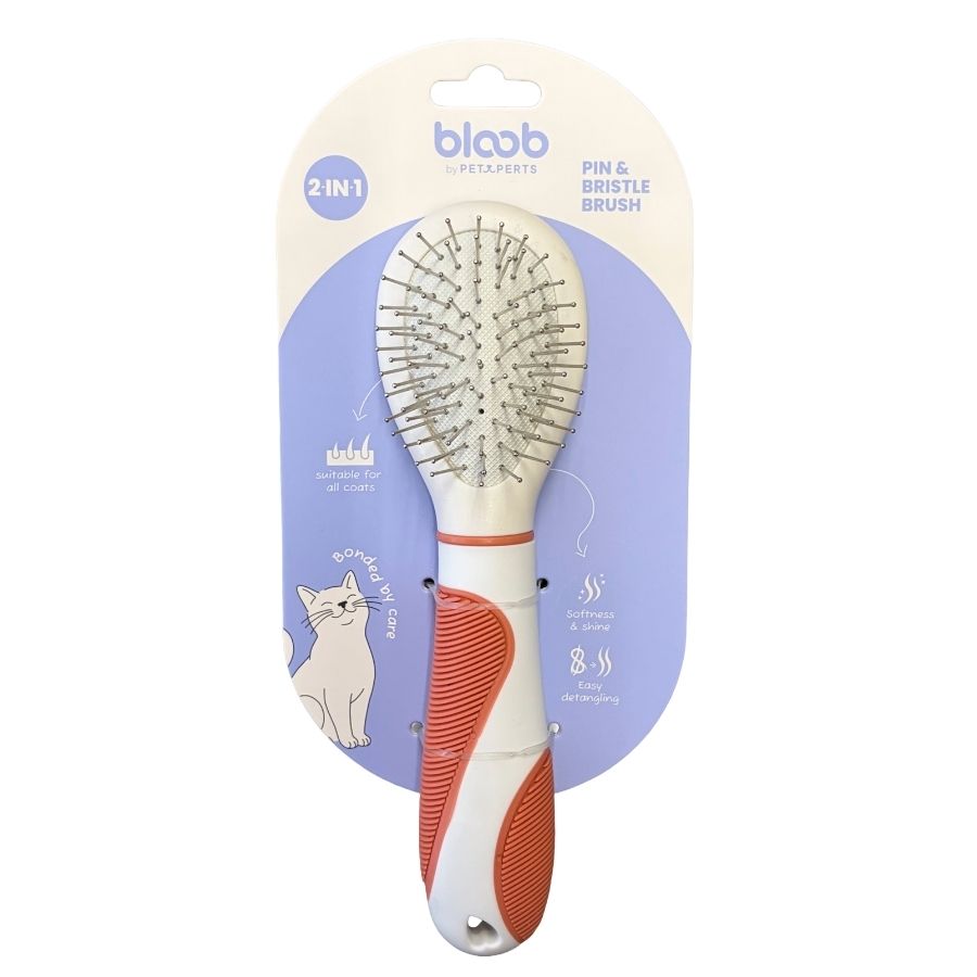 Bloob cepillo de puas y cerdas para gatos