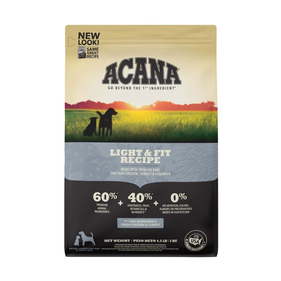 Acana Heritage Light & Fit Formula alimento para perro