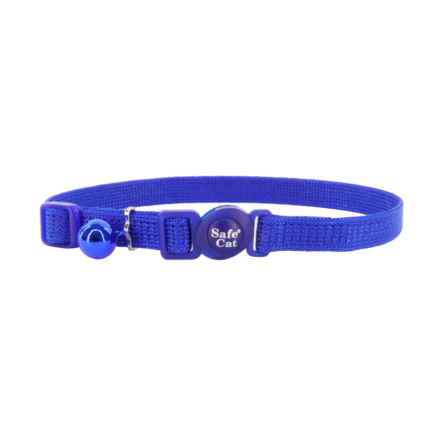 Collar separable ajustable a prueba de enganches color azul - talla S