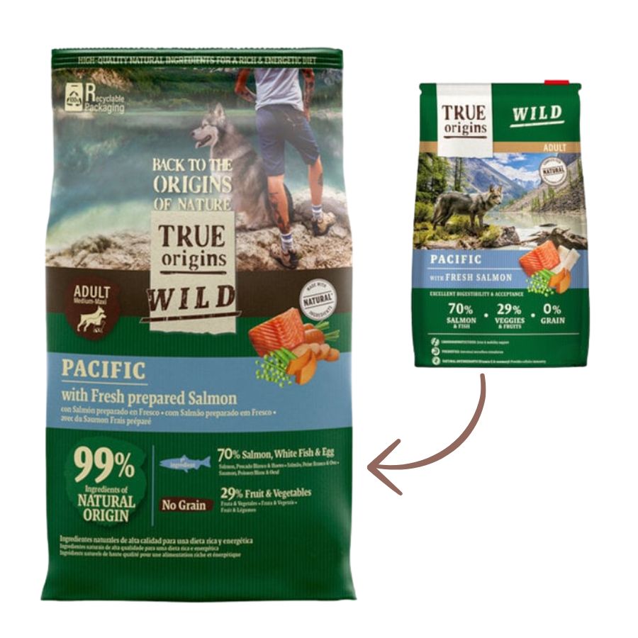 True Origins Wild Dog Adult Pacific alimento para perro, , large image number null