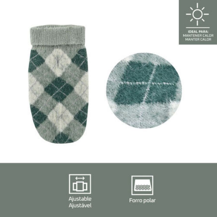 Outech jersey con rombos verdes para perros, , large image number null