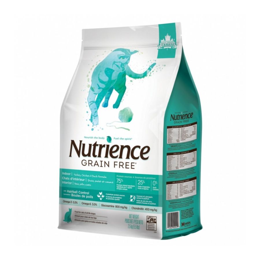 Nutrience libre de granos Indoor - Gato, , large image number null