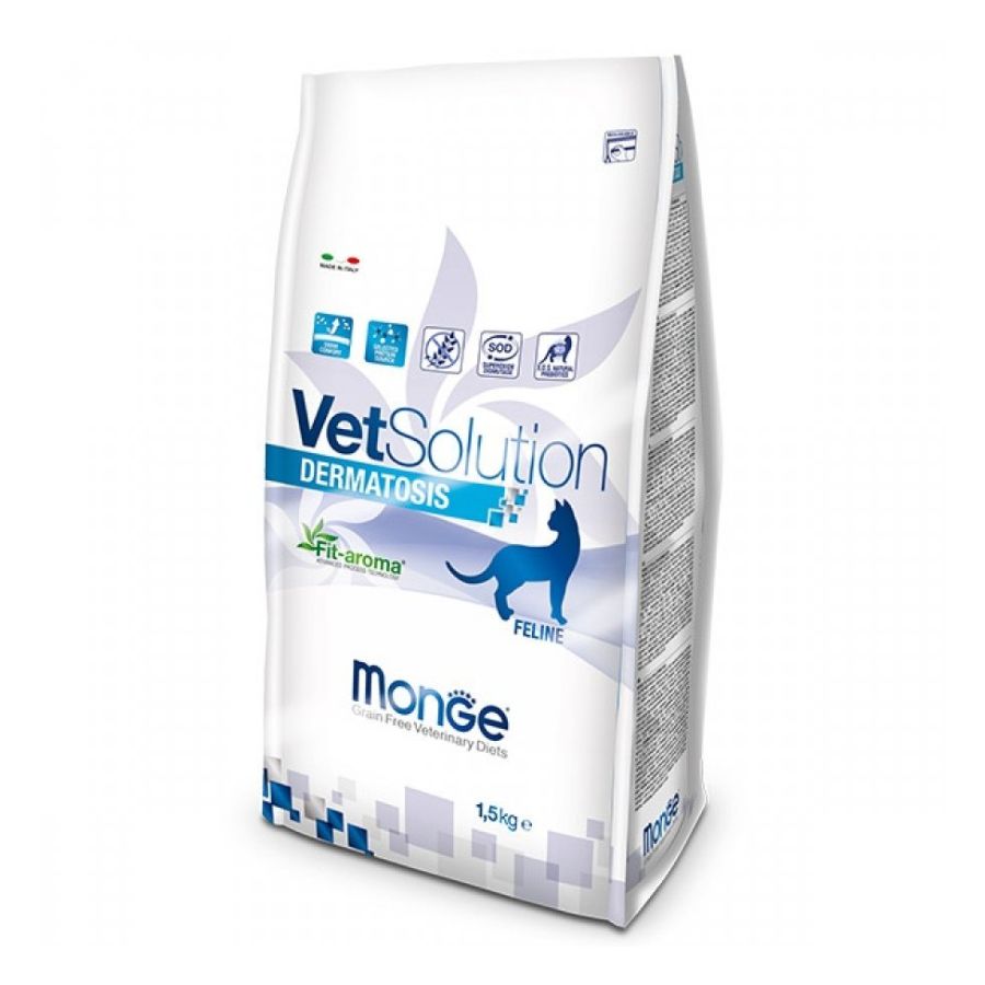 Monge vetsolution dermatosis cat 1.5 KG