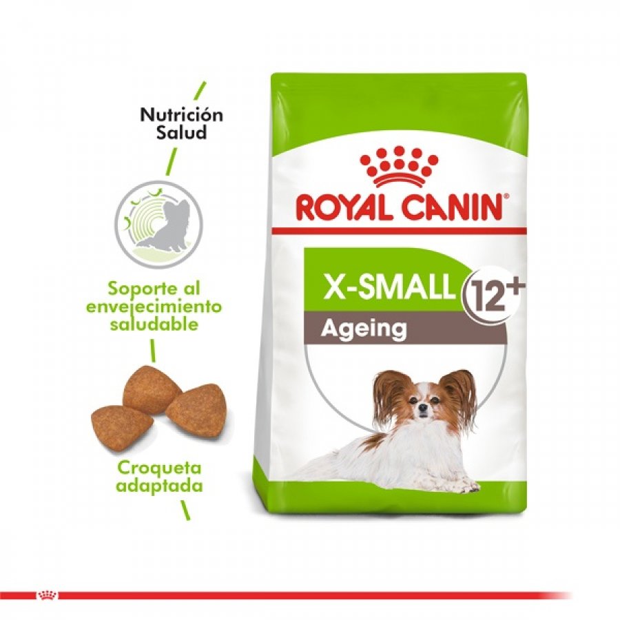 Royal canin alimento seco perro adulto x-Small ageing 12+ 1KG, , large image number null