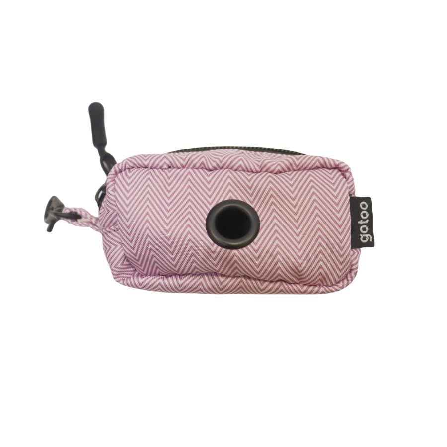 Porta bolsas con estampado de moda rosa, , large image number null