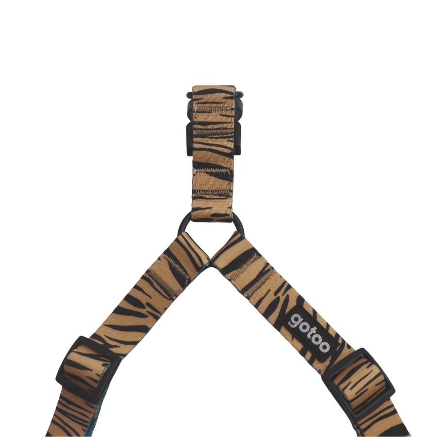 Arnés con estampado animal print para perros, , large image number null