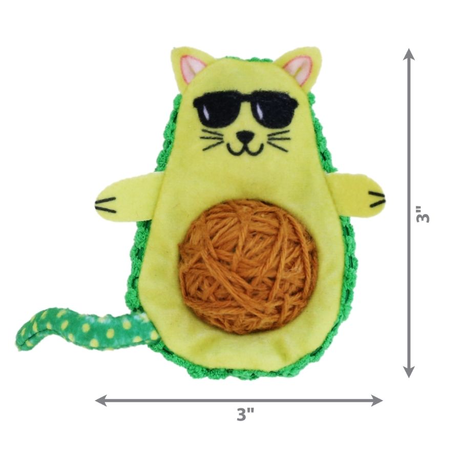 Juguete en forma de palta para gatos, , large image number null