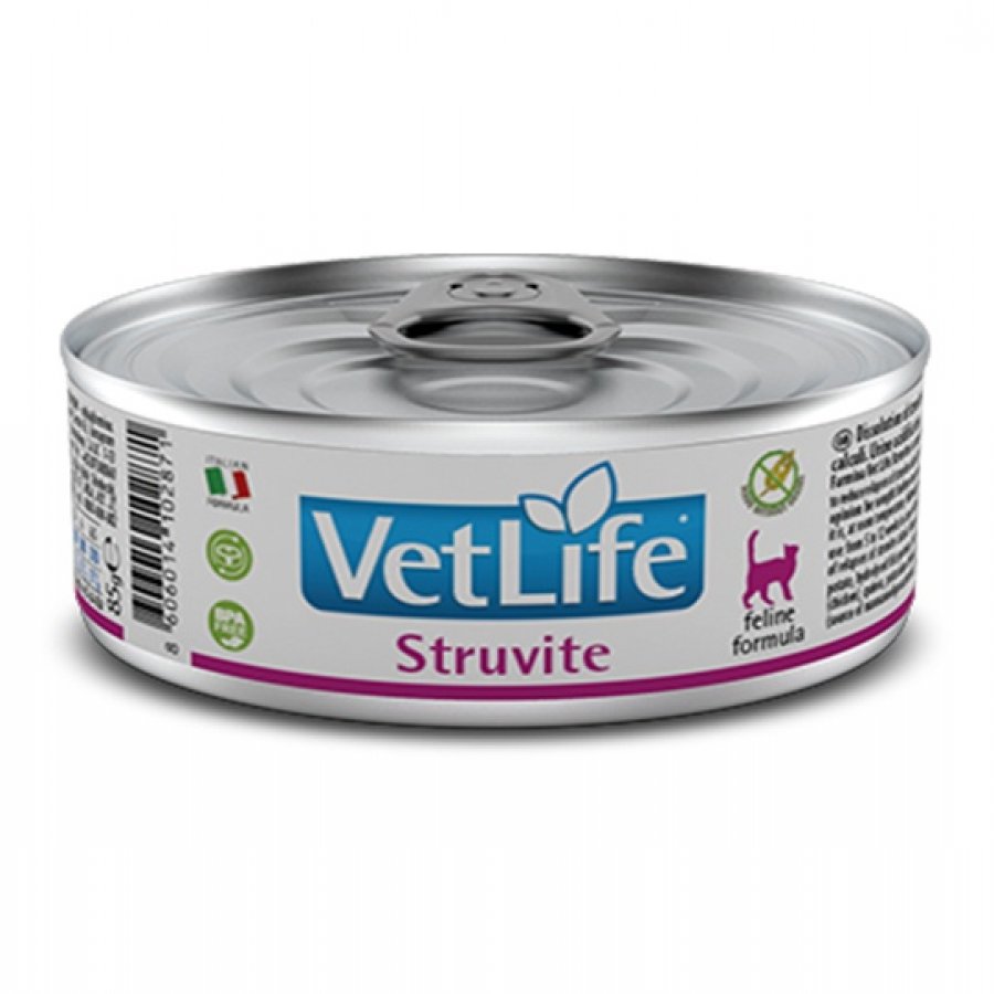 Vetlife Farmina Medicado Struvite alimento húmedo para gatos