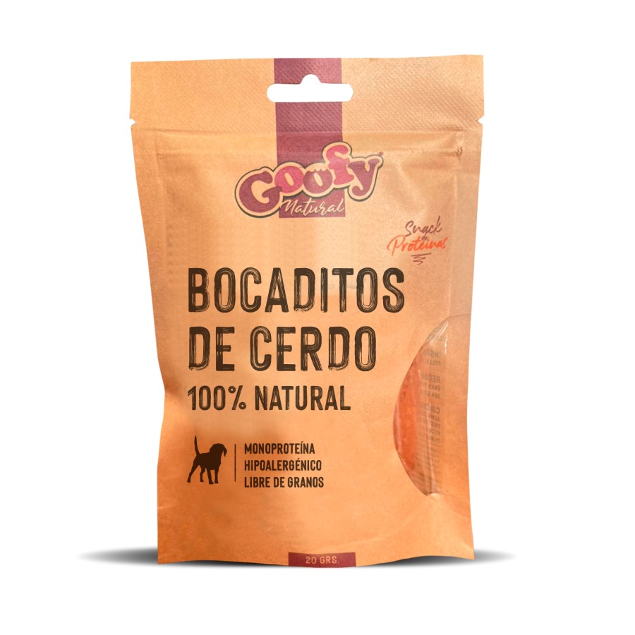Bocaditos De Cerdo Goofy Natural 20 g