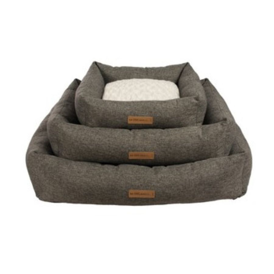 Cama para perro Mpets Oleron Gris Oscura