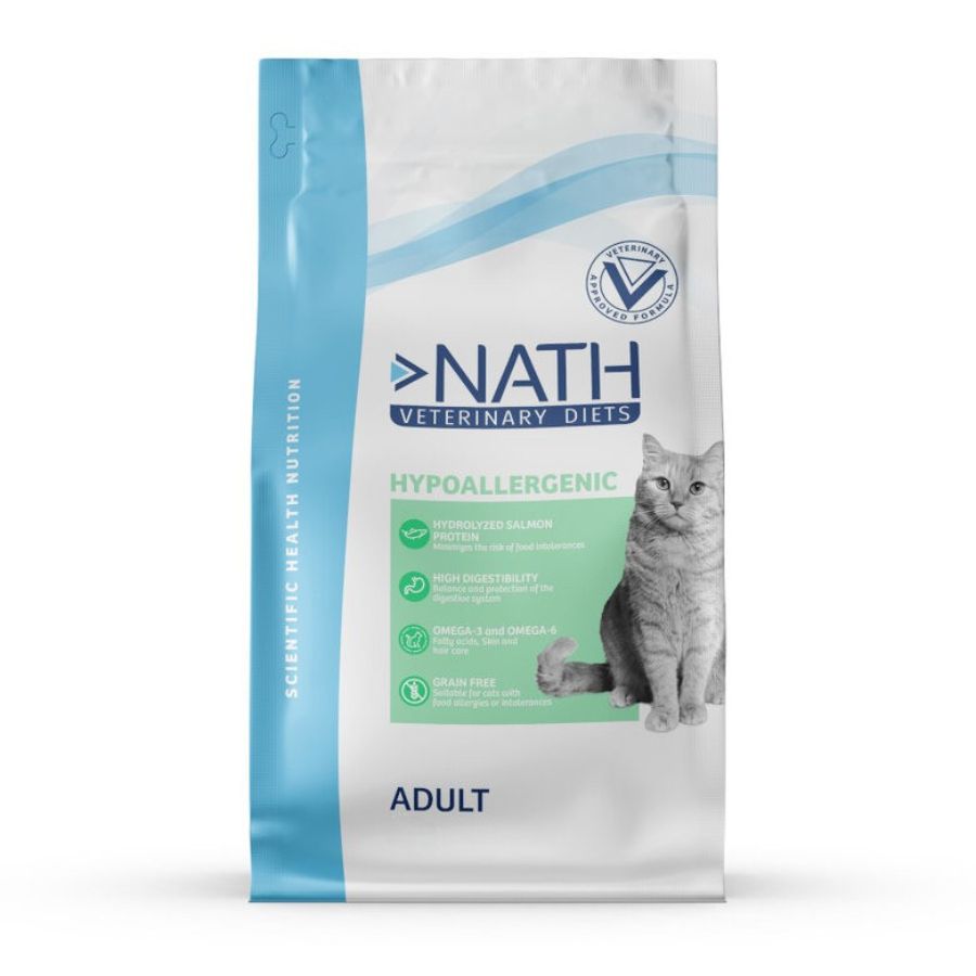 Nath vetdiet hypoallergenic alimento para gatos, , large image number null