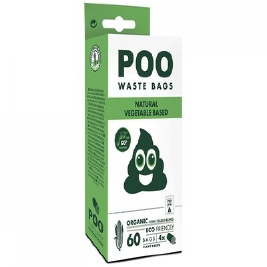 Poo dog waste bags (60 bags) - non scented, , large image number null