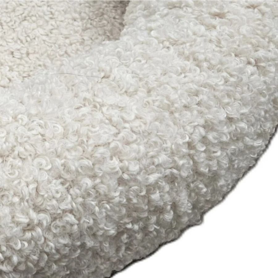Leeby dog deluxe donut natural boucle Talla M, , large image number null