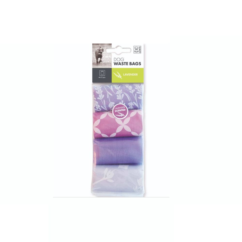 Dog waste bags lavender, , large image number null