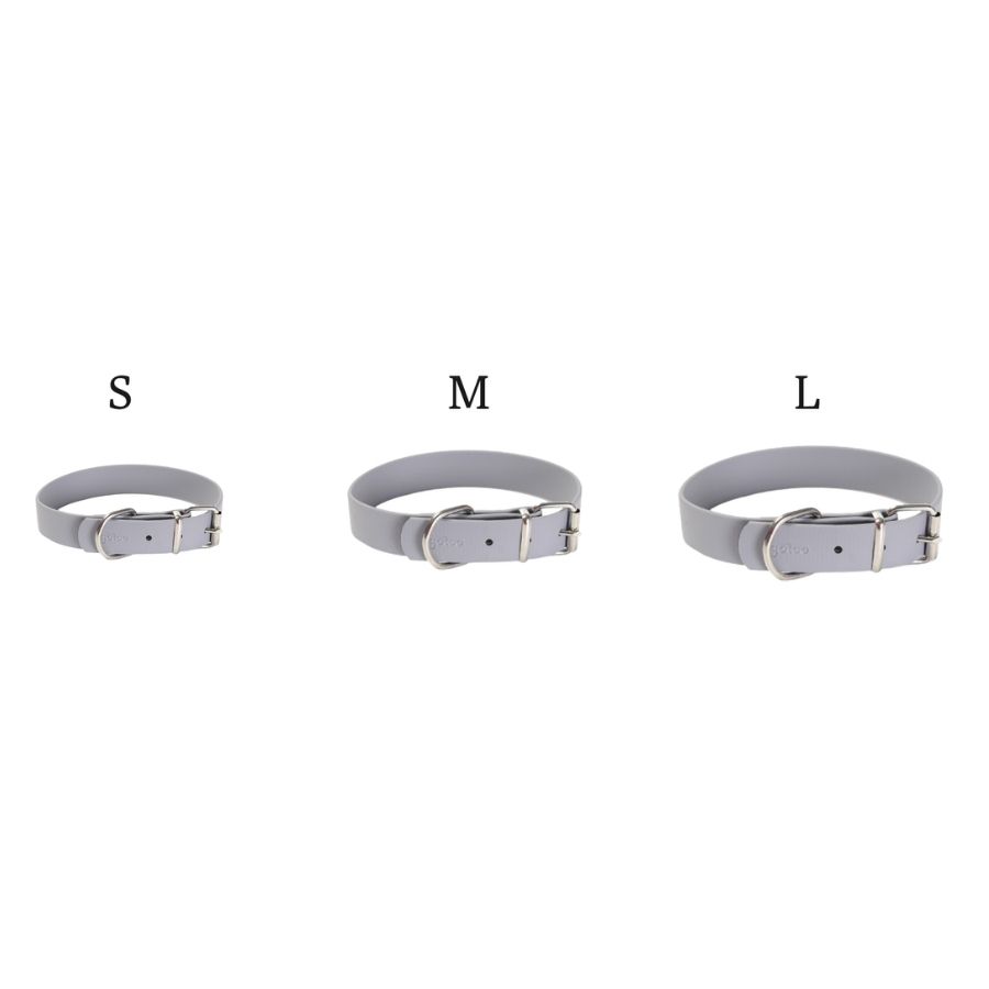 Collar gris lujoso para perros, , large image number null