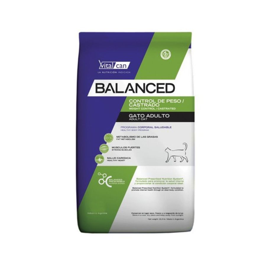 Balanced Gato Control De Peso / Castrados, , large image number null