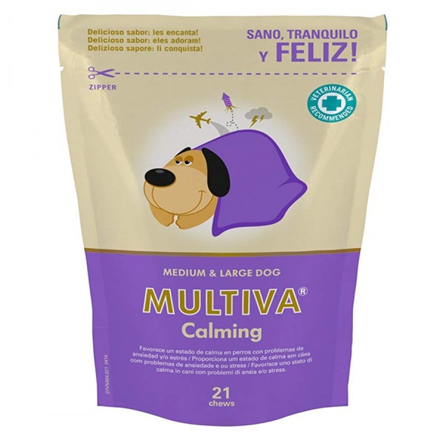 Multiva calming Medium& Large dog snack, , large image number null