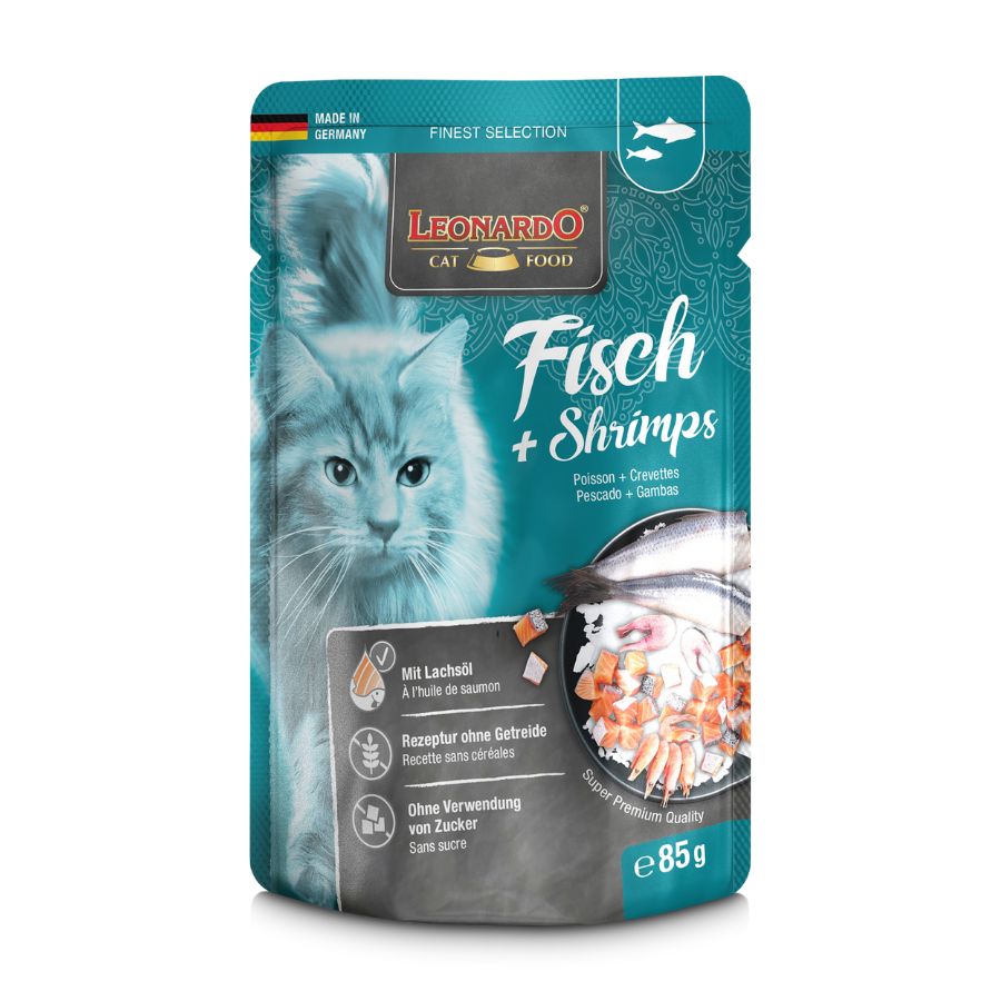 Pescado & camarones 85 GR