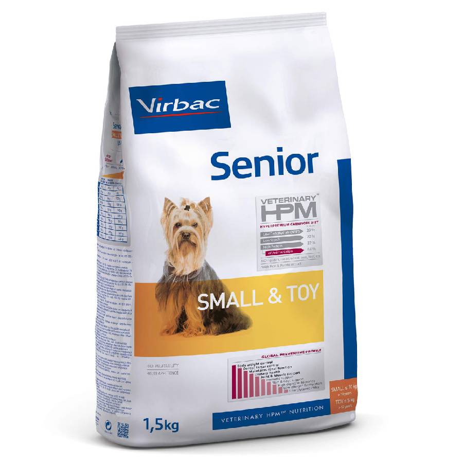 Virbac Alimento Senior Small & Toy alimento para perro, , large image number null