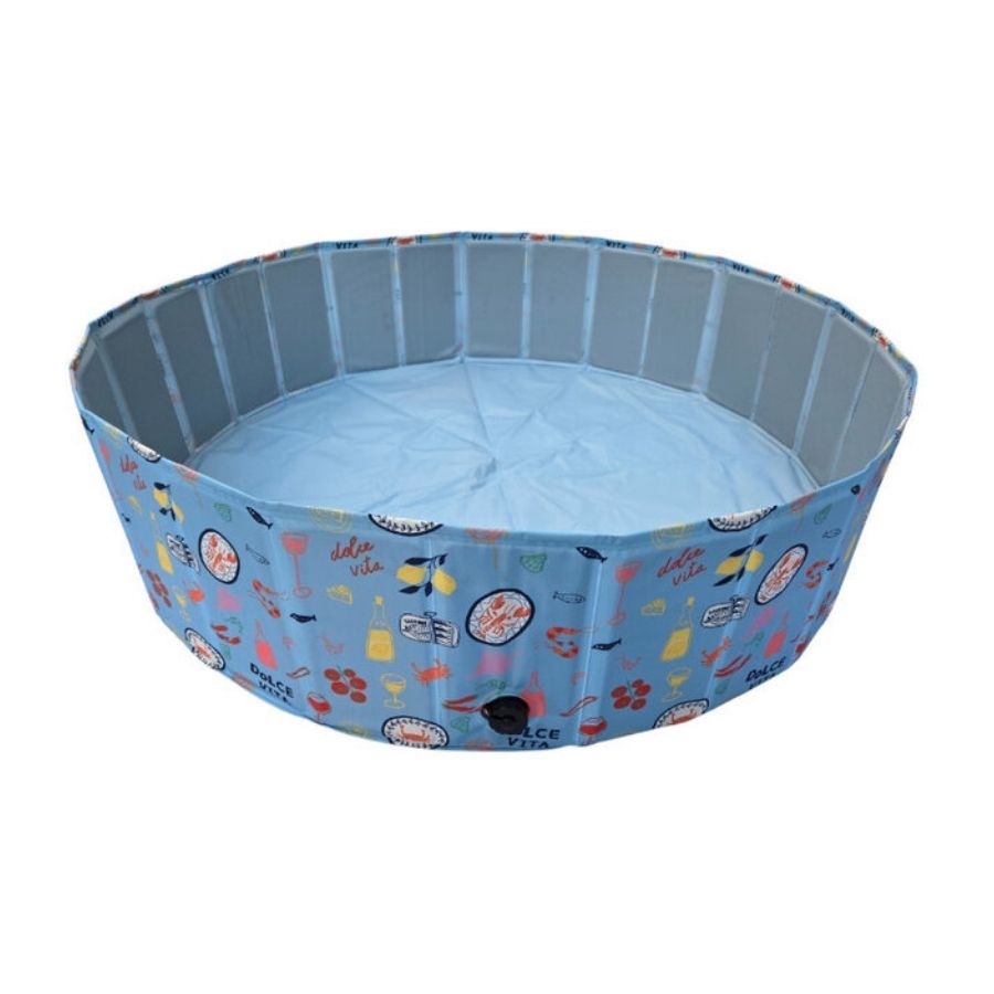 Summer vibes piscina dolce vita refrescante para perro, , large image number null