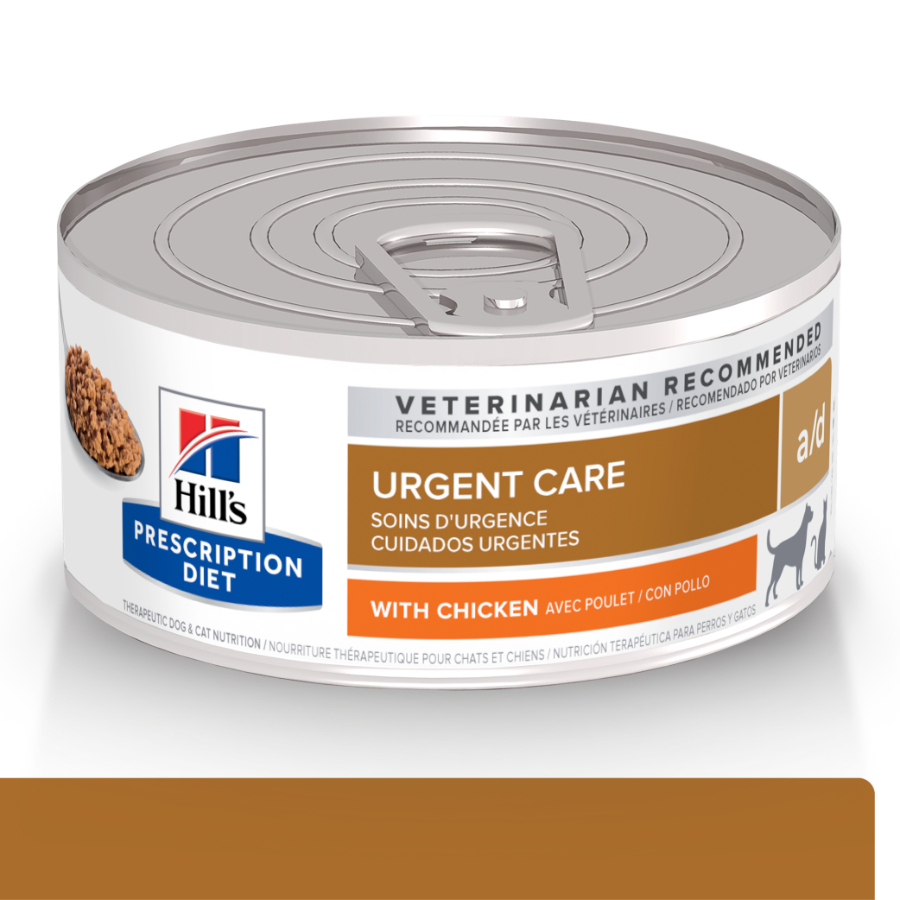 Hills lata canine & feline a/d urgent care alimento húmedo para perros 156 GR