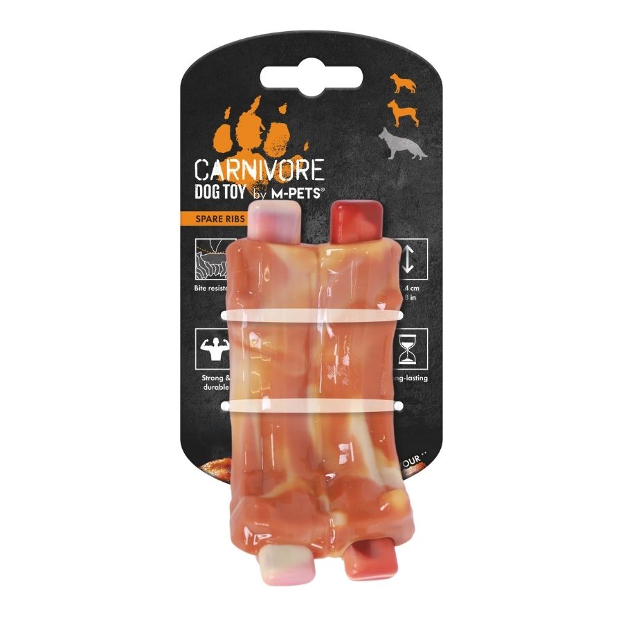 Juguete para perros carnivore costillas de cerdo - sabor tocino, , large image number null
