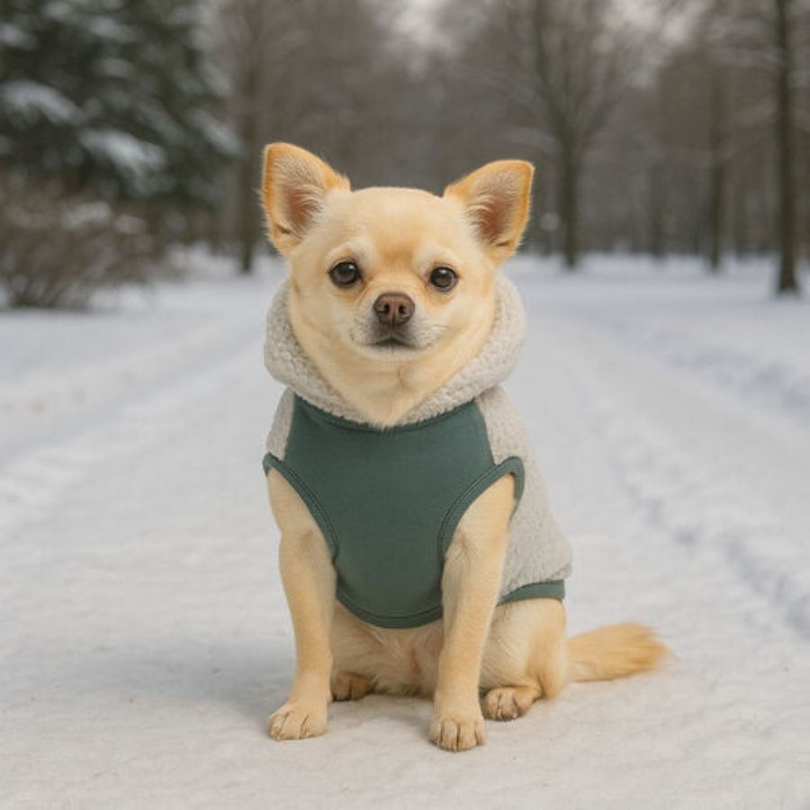 Outech sudadera borreguillo color perla para perros, , large image number null