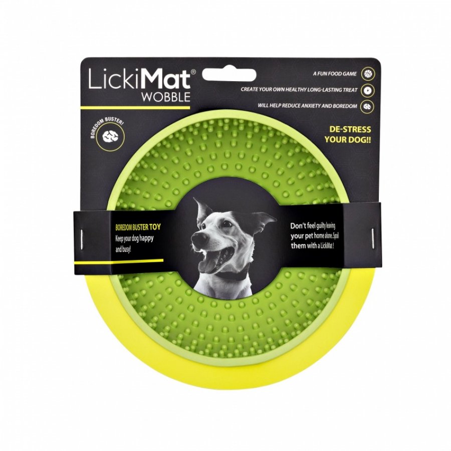 Lickimat Plato Interactivo Wobble