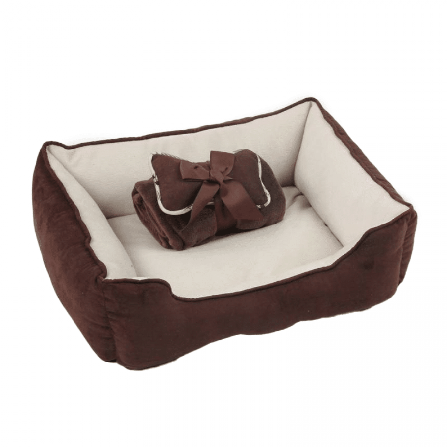 Cama para perro Pawise 3en1 cama/manta/cojin cafe, , large image number null